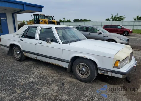 1991 Mercury Grand Marquis Ls from USA, damaged, VIN 2MECM75F2MX607742